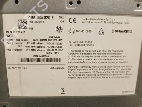 Elektronisk modul VW ID.4 (E21) Performance | BP39512957M83 - Image 5