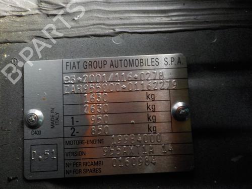 Gearbox ALFA ROMEO MITO (955_) 1.3 MultiJet (955AXT1A) | BP19779090M3 