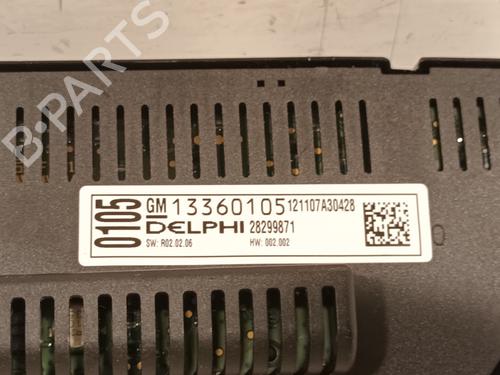 Climate control OPEL MERIVA B MPV (S10) 1.4 (75) | BP25928320I5 - Image 5