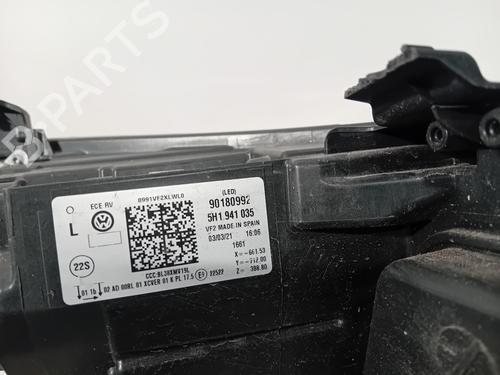 Left headlight VW GOLF VIII (CD1, DA1) 1.4 GTE Plug-in Hybrid | BP33237321C28  - Image 6