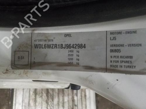 Achterlicht links OPEL COMBO Box Body/MPV (X12) 1.6 CDTI (B05) | BP21096924C34 