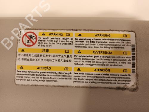 Right sun visor MERCEDES-BENZ B-CLASS Sports Tourer (W245) B 150 (245.231) | BP16091627I2 