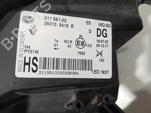 Right headlight RENAULT TWINGO III (BCM_, BCA_) 0.9 TCe 90 (BCM9, BCM2) | BP37493635C29 - Image 4