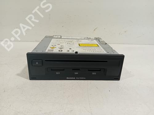Used Radio SKODA OCTAVIA III Combi (5E5, 5E6) 2.0 TDI RS (184 hp) 25122444