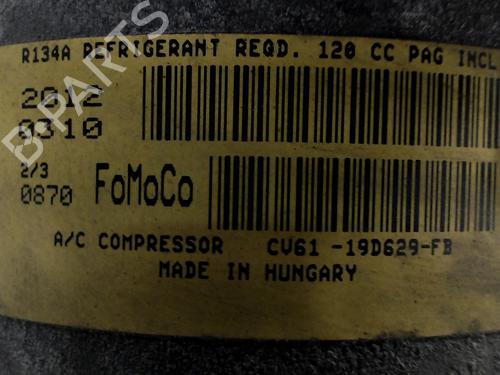 AC compressor FORD FOCUS III 1.0 EcoBoost | BP10669293M34 