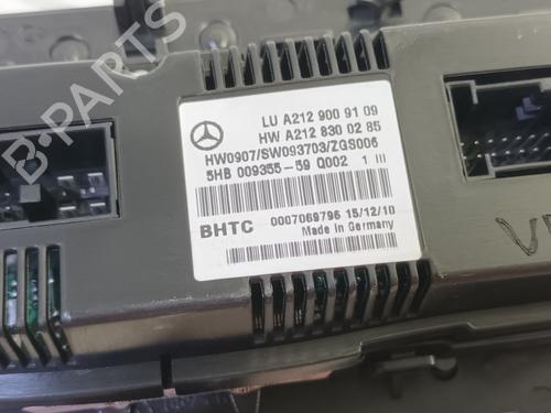 Climate control MERCEDES-BENZ E-CLASS T-Model (S212) E 250 CDI / BlueTEC (212.203, 212.204) | BP17001622I5 