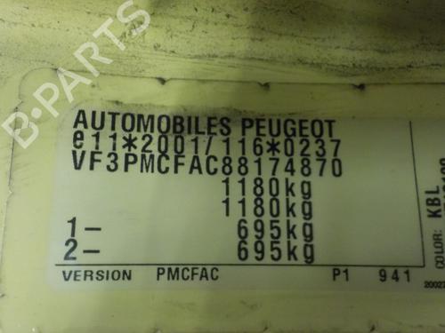 Left taillight PEUGEOT 107 (PM_, PN_) 1.0 | BP8510646C34 