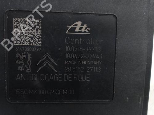 ABS pump CITROËN C4 CACTUS 1.6 BlueHDi 100 | BP9969523M43 