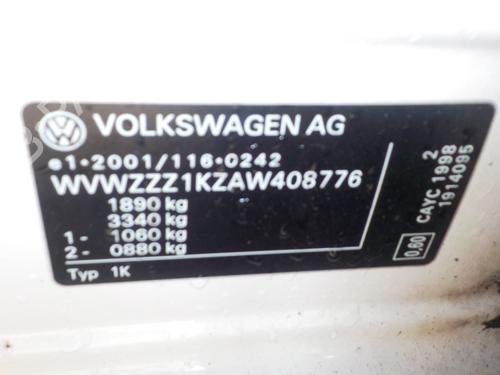 Steering column stalk VW GOLF VI (5K1) 1.6 TDI | BP9534548I23 - Image 7