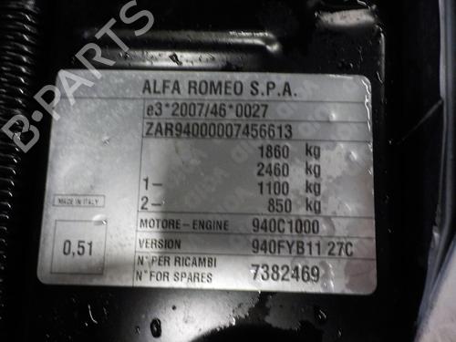 Venstre bremsekaliber bag ALFA ROMEO GIULIETTA (940_) 1.6 JTDM (940FYB11, 940FYB1A, 940FYF11, 940FYF1A) | BP11785554M107 