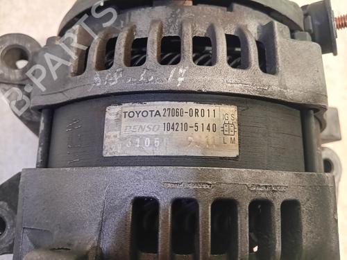 Generator TOYOTA AURIS (_E15_) 2.0 D-4D (ADE150_, ADE150R) | BP19280501M7 