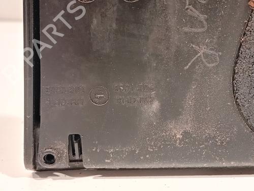 Right mirror TOYOTA YARIS (_P13_) 1.5 Hybrid (NHP130_) | BP23989407C27 