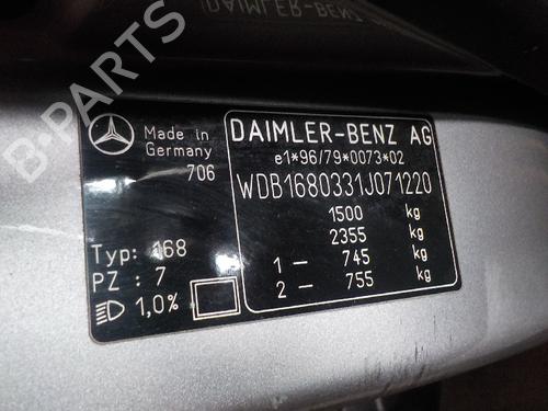 Front wipers mechanism MERCEDES-BENZ A-CLASS (W168) A 160 (168.033, 168.133) | BP940358C83 