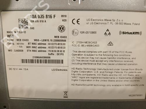 Electronic module VW ID.3 (E11, E12) 1st | BP39512936M83 - Image 5