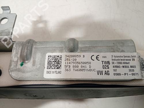 Knee airbag SEAT LEON (KL1, KLG) 1.0 TSI | BP32416366C50