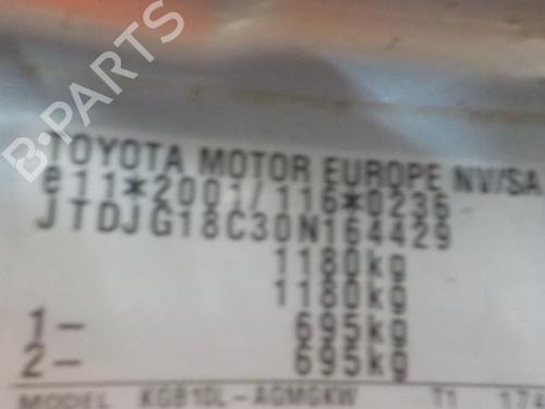 Right front door TOYOTA AYGO (_B1_) 1.0 (KGB10_, KGB10R) | BP19289102C3 