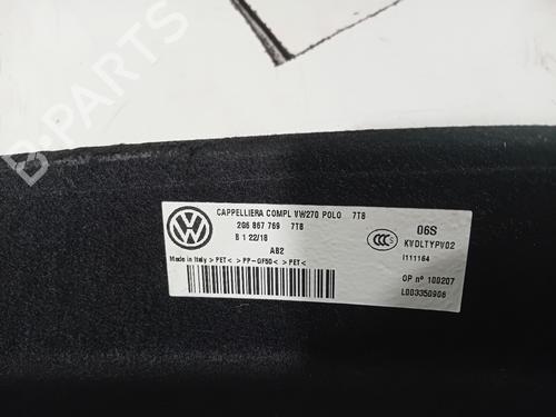 Rear parcel shelf VW POLO VI (AW1, BZ1, AE1) 2.0 GTI | BP33431138C85 - Image 5
