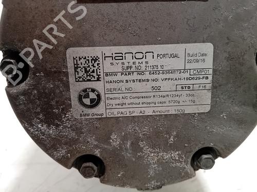 AC compressor BMW 3 (F30, F80) 330 e | BP21844125M34 