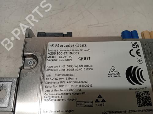 Control unit MERCEDES-BENZ C-CLASS (W206) C 300 de (206.008) | BP39586771M11 - Image 3