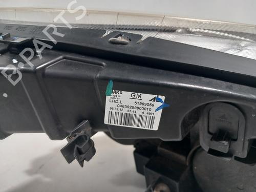 Venstre forlygte OPEL COMBO Box Body/MPV (X12) 1.3 CDTI (B05) | BP36670941C28 - Image 3
