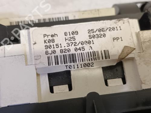 Climate control SEAT IBIZA IV (6J5, 6P1) 1.2 TDI | BP15737779I5 