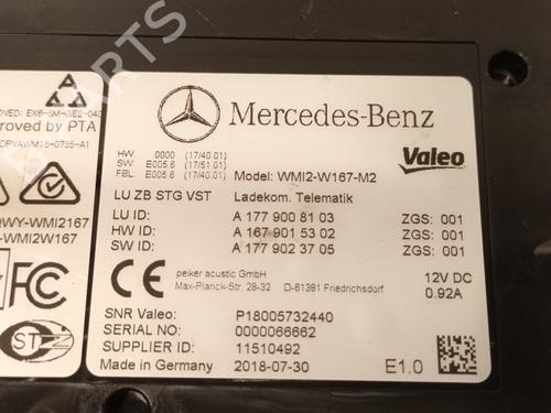 Control unit MERCEDES-BENZ A-CLASS (W177) A 200 (177.087) | BP27558356M11 - Image 5