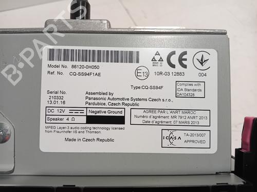 Radio PEUGEOT 108 1.0 VTi | BP25795596E6 - Image 2