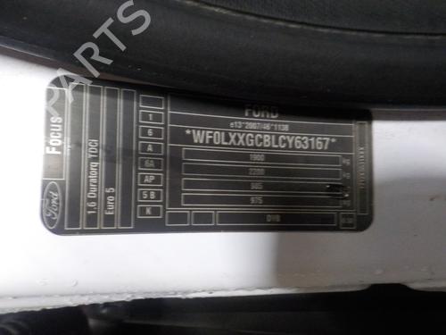 Engine FORD FOCUS III Turnier 1.6 TDCi ECOnetic | BP22600488M1 