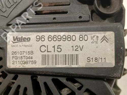 Alternator PEUGEOT 508 SW I (8E_) 1.6 VTi | BP27184602M7 