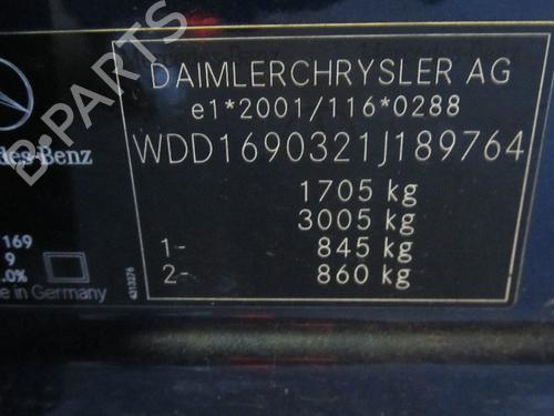 Left front window motor MERCEDES-BENZ A-CLASS (W169) A 170 (169.032, 169.332) | BP907800E21 