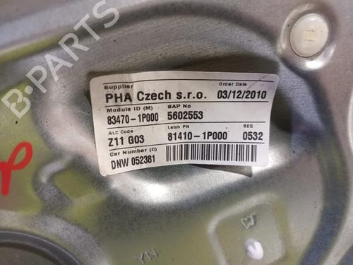 Rear left window mechanism KIA VENGA (YN) 1.4 CVVT | BP15737331C24 