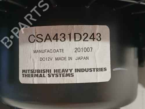 Heater blower motor SUZUKI SWIFT V (AZ) 1.2 Hybrid (Mild Hybrid) (A2L412) | BP26883777M62 
