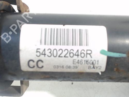 Right front shock absorber RENAULT SCÉNIC III (JZ0/1_) 1.4 16V (JZ0F, JZ1V) | BP10111286M17 