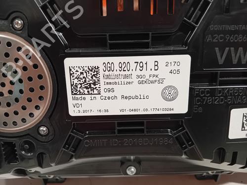 Instrument cluster VW PASSAT B8 Variant (3G5, CB5) 1.6 TDI | BP27522818C47 - Image 6