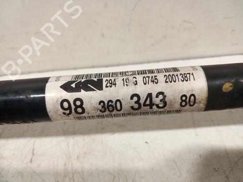 Left front driveshaft OPEL CORSA F (P2JO) 1.2 (68) | BP36801345M38 - Image 2