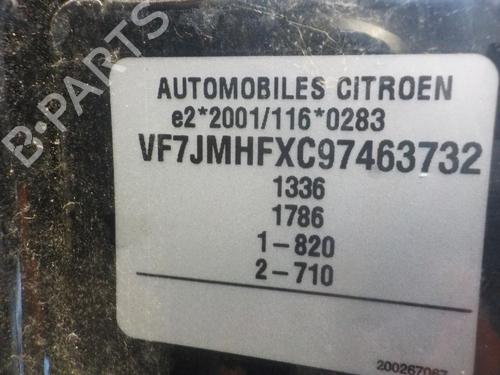 Rudehejsemekanisme ventre foran CITROËN C2 (JM_) 1.1 | BP9823159C22 