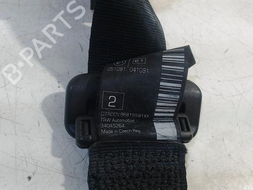 Rear left seatbelt CITROËN C3 II (SC_) 1.6 HDi | BP10980797I29 