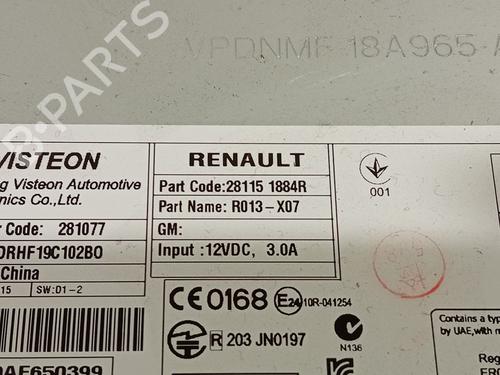 Radio RENAULT TWINGO III (BCM_, BCA_) 1.0 SCe 70 | BP22891776E6 