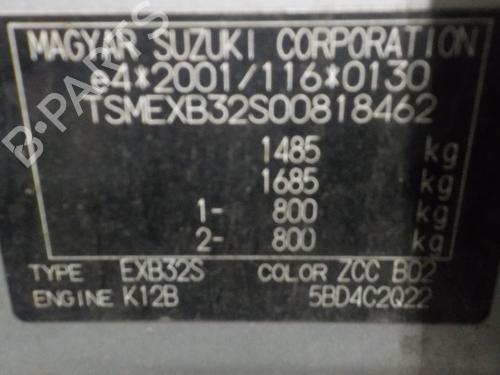 Sicherheitsgurt vorne links SUZUKI SPLASH (EX) 1.2 VVT (A5B412) | BP17700967I26 