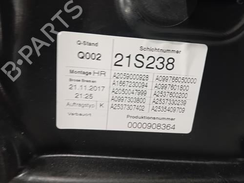 Rear right window mechanism MERCEDES-BENZ GLC (X253) 220 d 4-matic (253.905, 253.903) | BP29070909C25 