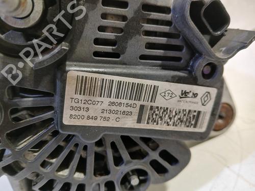 Alternator RENAULT MEGANE III Grandtour (KZ0/1) 1.2 TCe (KZ2B, KZ11) | BP31657763M7 