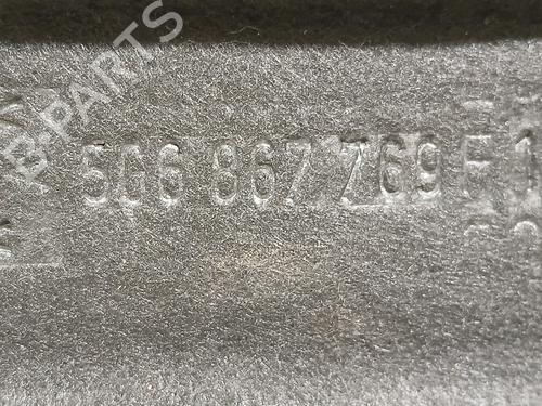 Rear parcel shelf VW GOLF VII (5G1, BQ1, BE1, BE2) 1.4 GTE Hybrid | BP29169609C85 