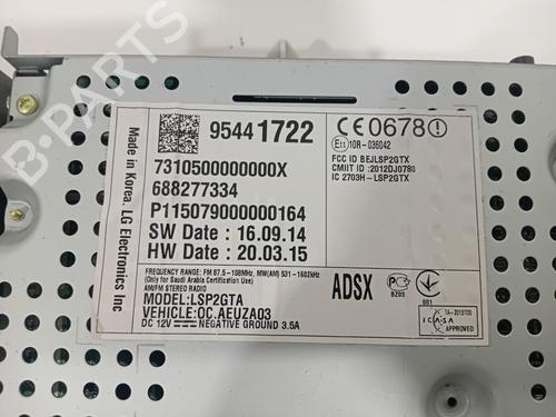 Bilradio OPEL CORSA E (X15) 1.4 LPG (08, 68) | BP29918667E6