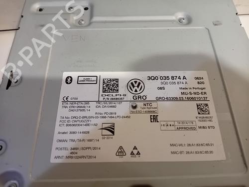 Electronic module VW PASSAT B8 Variant (3G5, CB5) 1.6 TDI | BP30113697M83 