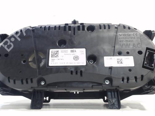 Instrument cluster VW GOLF VII (5G1, BQ1, BE1, BE2) 1.6 TDI | BP9859946C47 