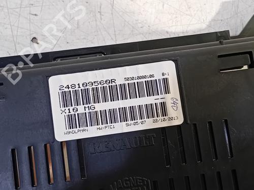 Instrument cluster RENAULT ZOE (BFM_) ZOE | BP22400301C47 