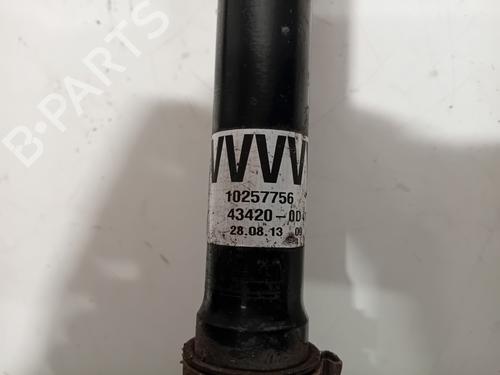 Left front driveshaft TOYOTA YARIS (_P13_) 1.5 Hybrid (NHP130_, NHP130) | BP32232485M38 