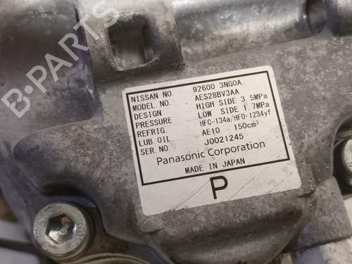 AC compressor NISSAN LEAF (ZE0) Electric | BP15860463M34 