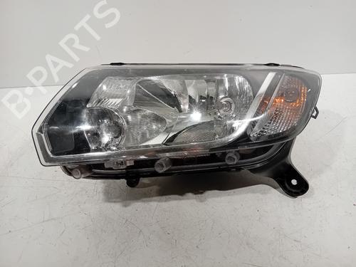Used Left headlight DACIA SANDERO II TCe 90 (B8M1, B8MA, B8AC) (90 hp) 22387785