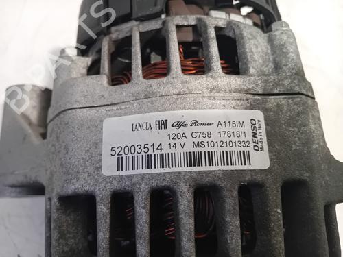 Alternator ABARTH 500 / 595 / 695 1.4 (312.AXT1A) | BP24218306M7 